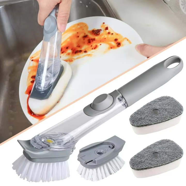 Mumma's Kitchen Soap dispenser with Brush