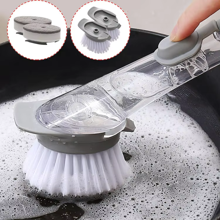 Mumma's Kitchen Soap dispenser with Brush