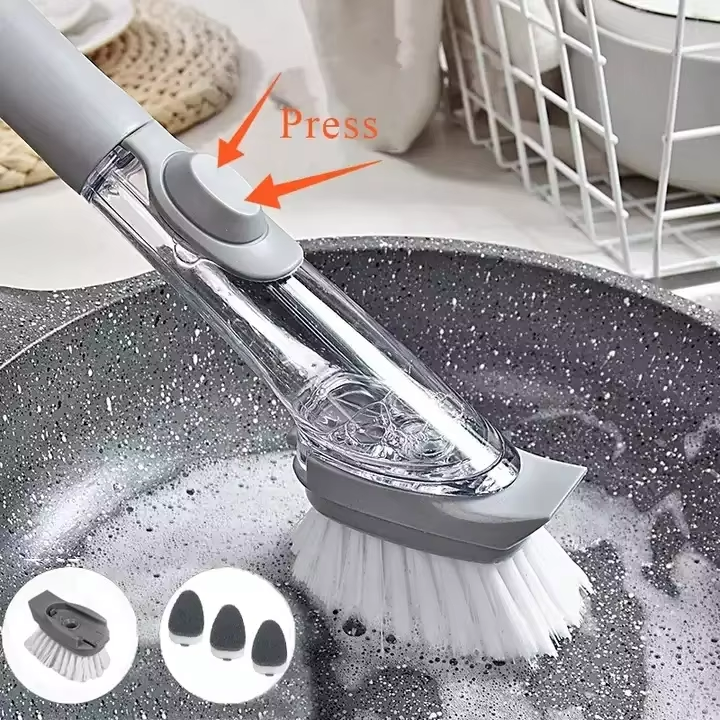 Mumma's Kitchen Soap dispenser with Brush