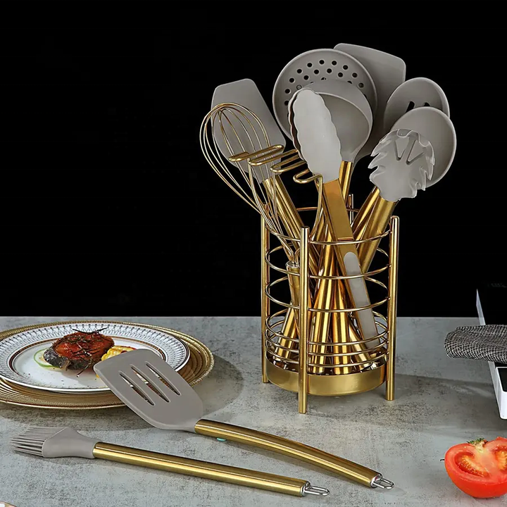 Mumma's Kitchen Silicone Kitchen Tools Stainless Steel