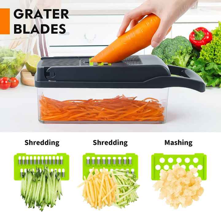 Mumma's Kitchen 16-in-1 Multifunctional Vegetable Cutter